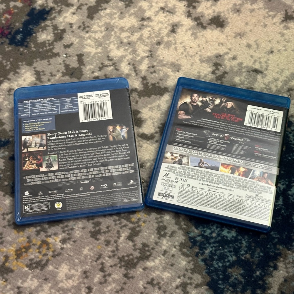 Blu-Ray Tombstone & Expendables - Picture 2 of 5